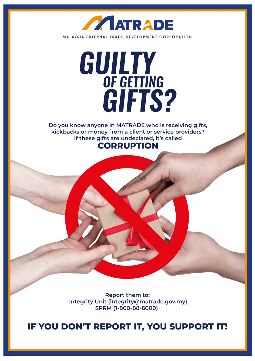 POSTER GUILTY OF GIVING GIFTS 