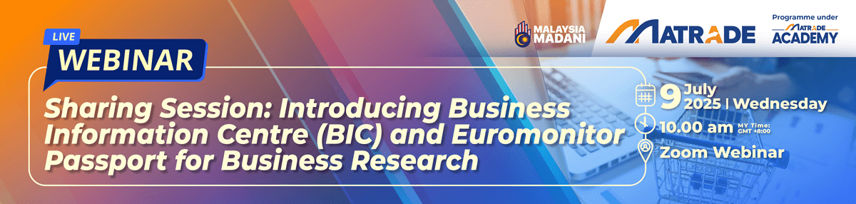SHARING SESSION: INTRODUCING BUSINESS INFORMATION CENTRE (BIC) AND EUROMONITOR PASSPORT FOR BUSINESS RESEARCH