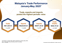 Malaysia's Trade Performance for January to May 2025
