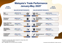Malaysia's Trade Performance by Products for January to May 2025